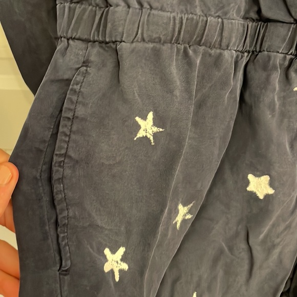 Bella Dahl Cross Front Romper in Navy- revolve - Picture 7 of 9